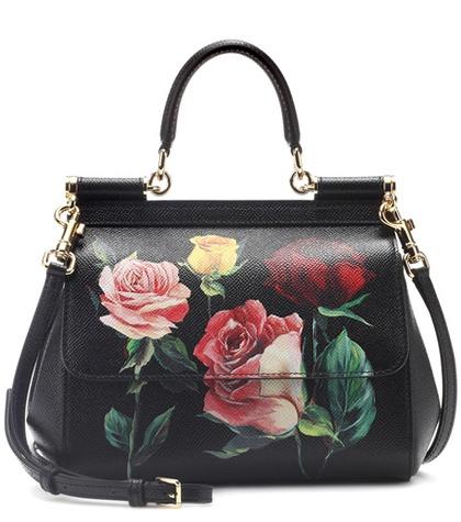 Dolce & Gabbana Sicily Floral-printed Shoulder Bag