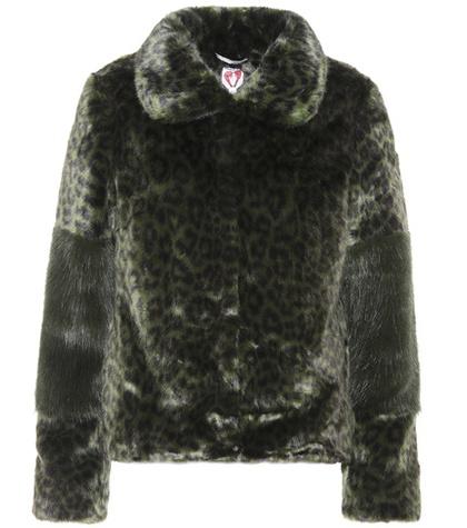 Shrimps Alpin Printed Faux Fur Jacket