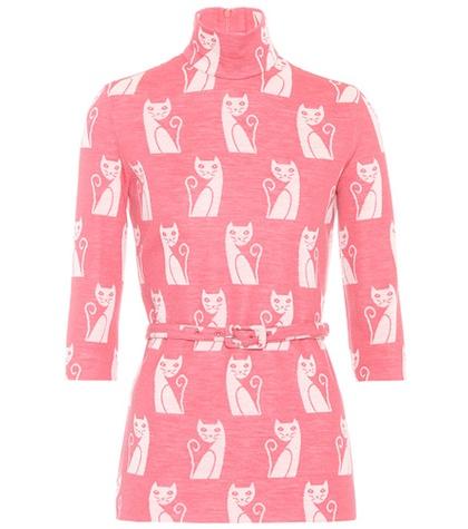 Miu Miu Wool-blend Turtleneck Sweater