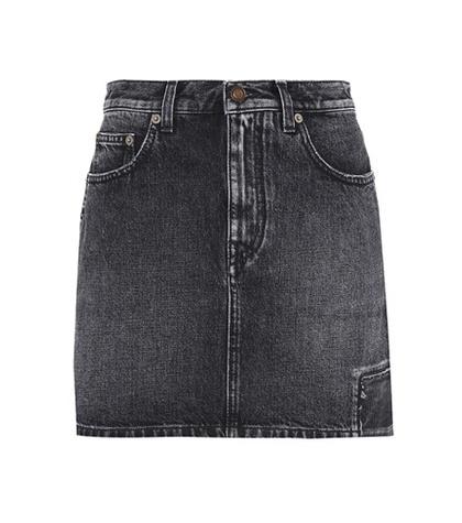 Givenchy Denim Mini Skirt