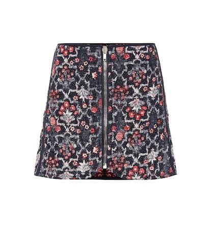 Isabel Marant, Toile Printed Linen Miniskirt