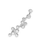 Chlo Love Is In The Air 18kt White Gold Ear Cuff With Diamonds