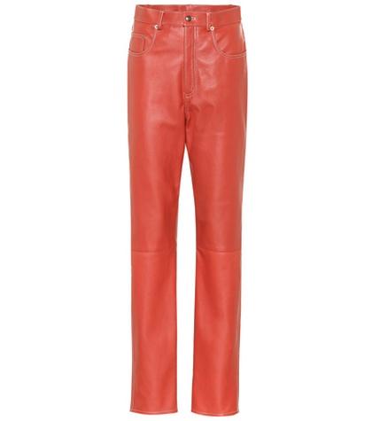 Gucci Leather Pants