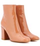 Gianvito Rossi Exclusive To Mytheresa.com – Rolling 85 Patent Leather Ankle Boots