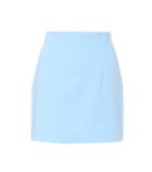 Off-white High-waisted Cady Miniskirt