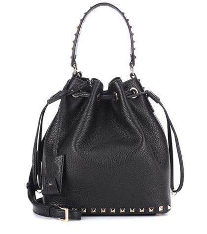 The Row Valentino Garavani Leather Bucket Bag