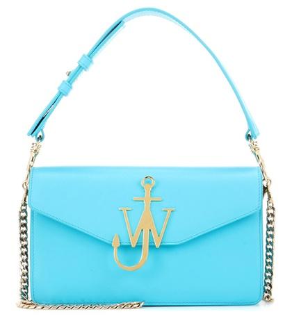 J.w.anderson Logo Leather Shoulder Bag