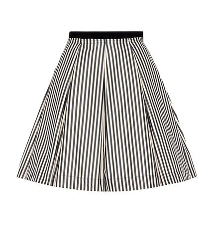Moncler Striped Skirt