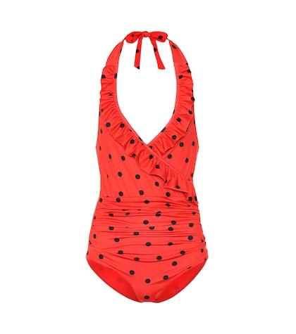 Ganni Polka-dot Swimsuit