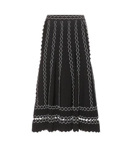 Francesco Russo Scalloped Skirt