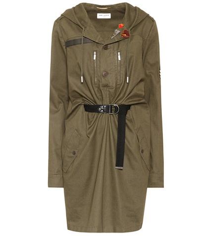 Saint Laurent Cotton-blend Dress