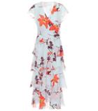 Etro Floral-printed Silk Midi Dress