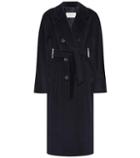 Max Mara Belted Wool And Cashmere-blend Coat