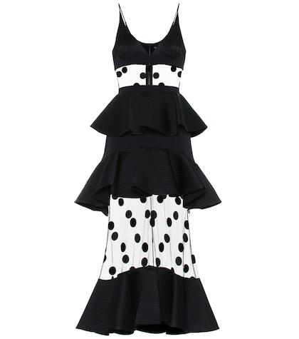Balmain Satin Midi Dress