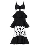 Balmain Satin Midi Dress