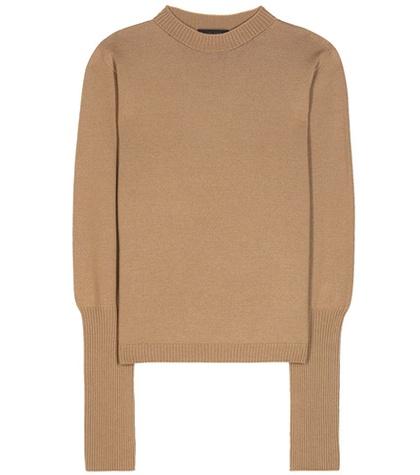The Row Deanna Wool And Cashmere Knitted Sweater