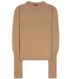 The Row Deanna Wool And Cashmere Knitted Sweater
