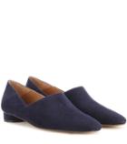 The Row Noelle Suede Slippers