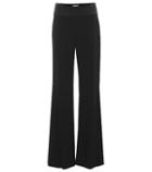 Galvan High-rise Flared Crêpe Pants
