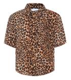 Nanushka Clare Leopard-printed Shirt