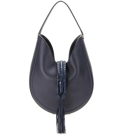 Stella Mccartney Ghianda Knot Hobo Leather Shoulder Bag