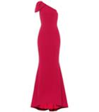 Rebecca Vallance Poppy One-shoulder Crêpe Gown