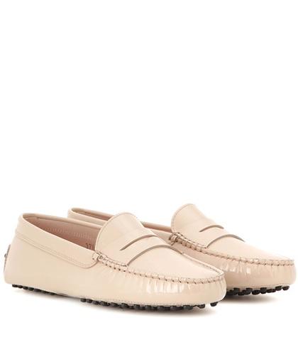 Tod's Gommini Patent Leather Loafers