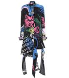 Jw Anderson Printed Cotton And Silk Dress