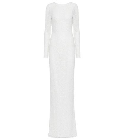 Balmain Sequined Gown