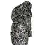 Alexandre Vauthier One Shoulder Sequined Dress