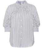 Prada Silk Striped Shirt