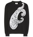 Acne Studios Yana Paisley Cotton Over-sized Sweatshirt