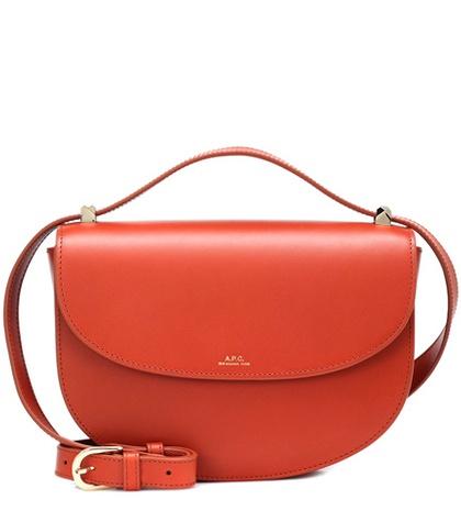 Alexander Mcqueen Genève Leather Shoulder Bag