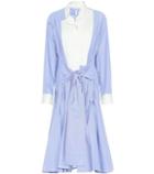Loewe Striped Cotton Poplin Shirt Dress
