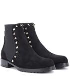 Tabitha Simmons Valentino Garavani Suede Ankle Boots