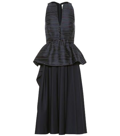 Rosie Assoulin Cotton-blend Midi Dress