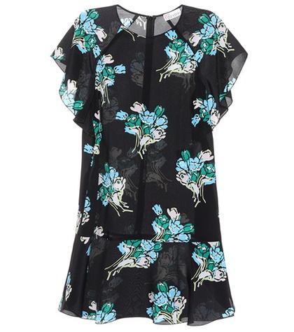 Redvalentino Silk Minidress