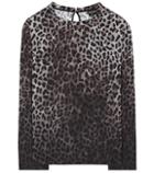 Tom Ford Leopard-printed Long-sleeved Shirt