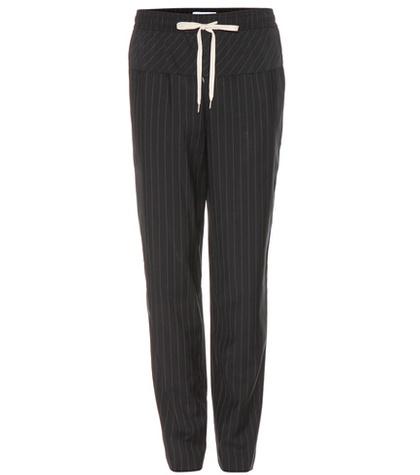 Erdem Wool Trousers With Elasticated Waist