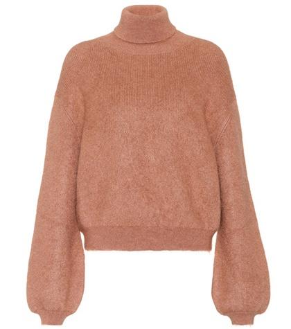 Alexander Mcqueen Silk And Mohair-blend Sweater