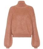 Alexander Mcqueen Silk And Mohair-blend Sweater