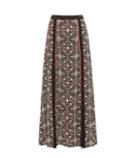 Talitha Raj Printed Silk-georgette Skirt