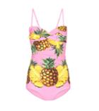Alexander Mcqueen Pineapple Printed Swimsuit