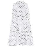 Lisa Marie Fernandez Erica Polka-dot Linen Dress