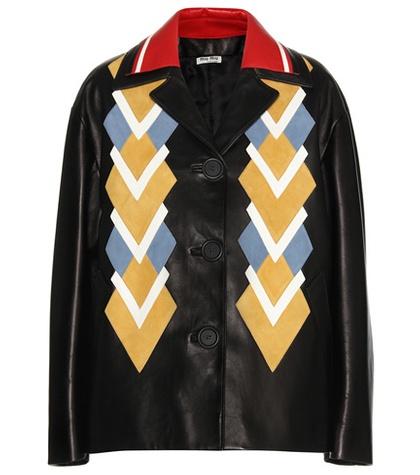 Miu Miu Leather Jacket