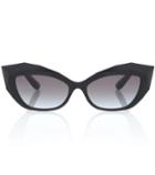 Dolce & Gabbana Logo Plaque Acetate Sunglasses
