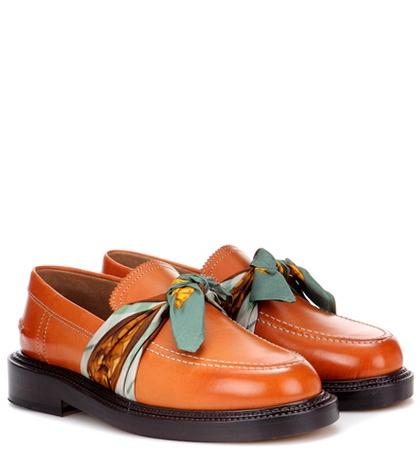 Maison Margiela Embellished Leather Shoes