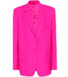 The Attico Wool-blend Blazer