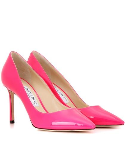 Roland Mouret Romy 85 Patent Leather Pumps