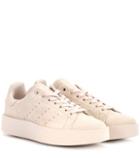 Self-portrait Stan Smith Bold Suede Sneakers